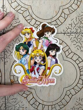 Sailor Moon Sticker - Colorful Anime Sailor Scouts